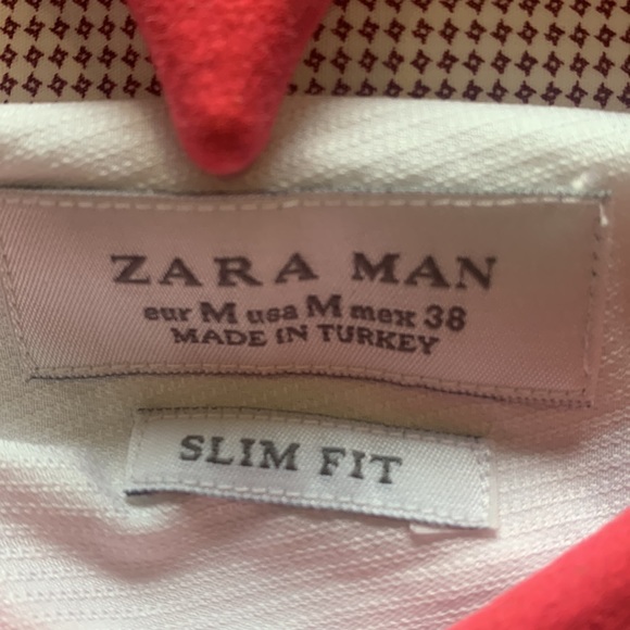 Zara men’s Slim fit Shirt Size M - Picture 5 of 5